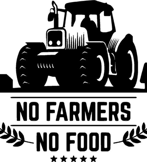 no farmers no food sticker